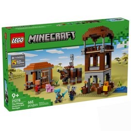 LEGO® The Pillager Outpost and Ravager 21278
