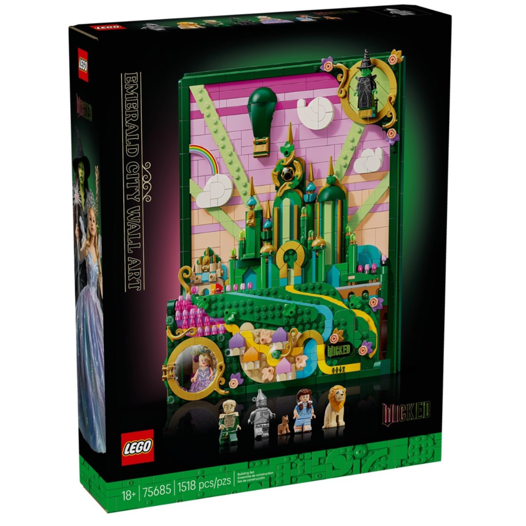 LEGO® Emerald City Wall Art 75685