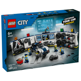 LEGO® Custom Police Car Garage 60457