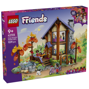 LEGO® Cozy Fall Forest Cabin 42705