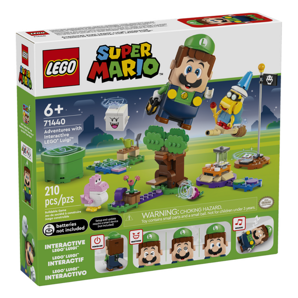 LEGO® Adventures with Interactive LEGO® Luigi™ 71440