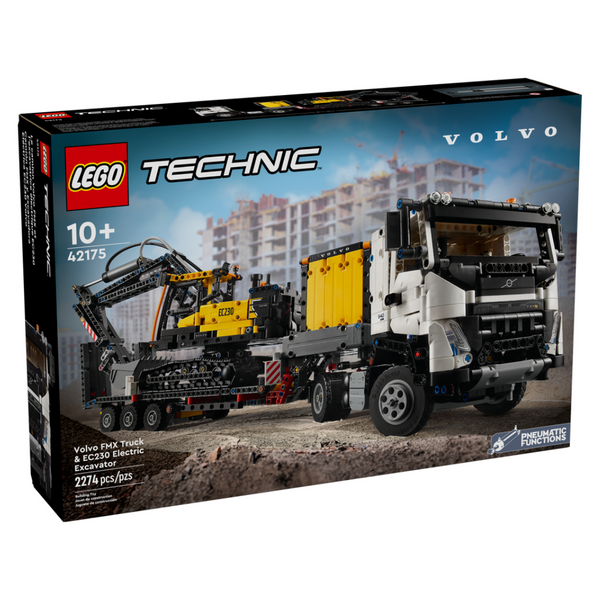 LEGO®  Volvo FMX Truck & EC230 Electric Excavator 42175