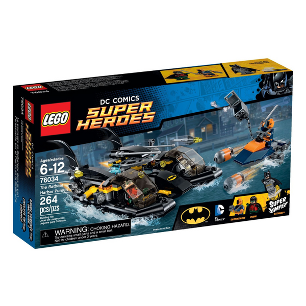 LEGO® Batboat Harbour Pursuit 76034