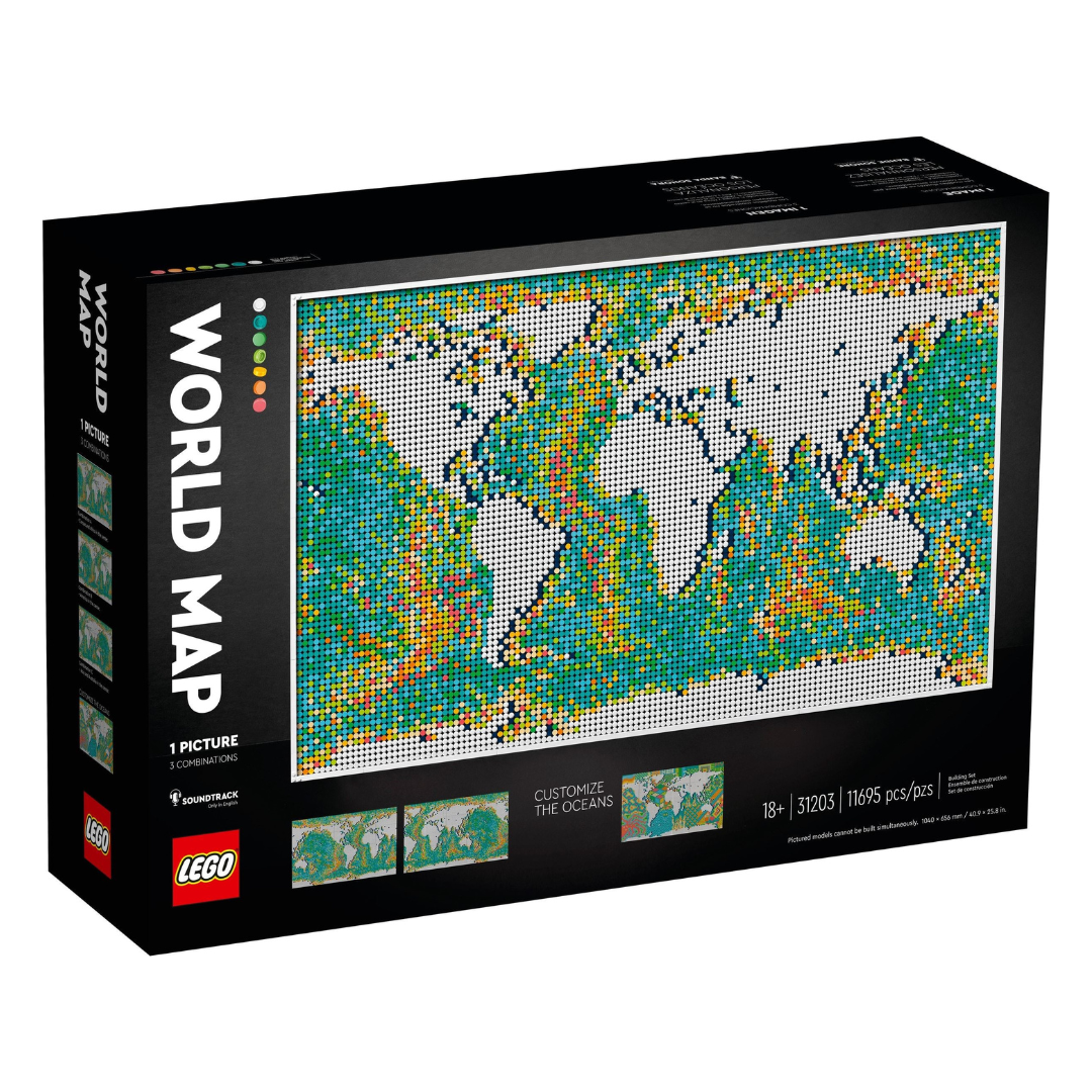 LEGO® World Map 31203 | I'm Rick James Bricks