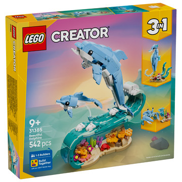 LEGO® Sea Animals: Beautiful Dolphins 31385