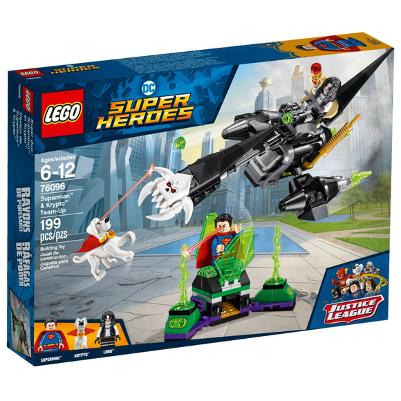 LEGO® Superman™ & Krypto™ Team-Up 76096