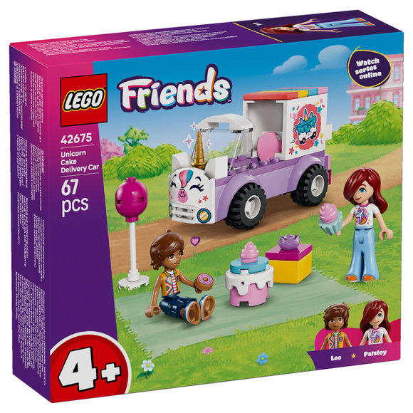 LEGO® Unicorn Cake Delivery Car 42675