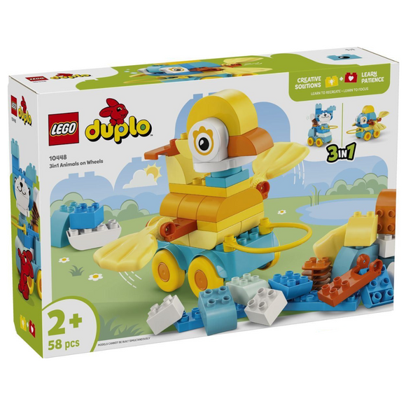 LEGO® DUPLO® 3 in 1 Animals on Wheels 10448