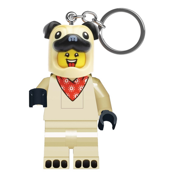 LEGO® Pug Minifigure Key Light