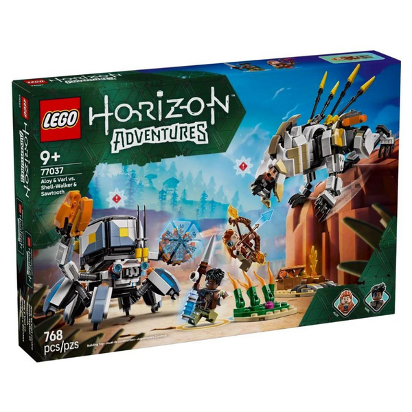 LEGO® Aloy & Varl vs. Shell-Walker & Sawtooth 77037