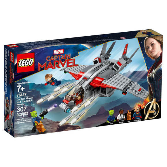 LEGO® Captain Marvel and The Skrull Attack 76127
