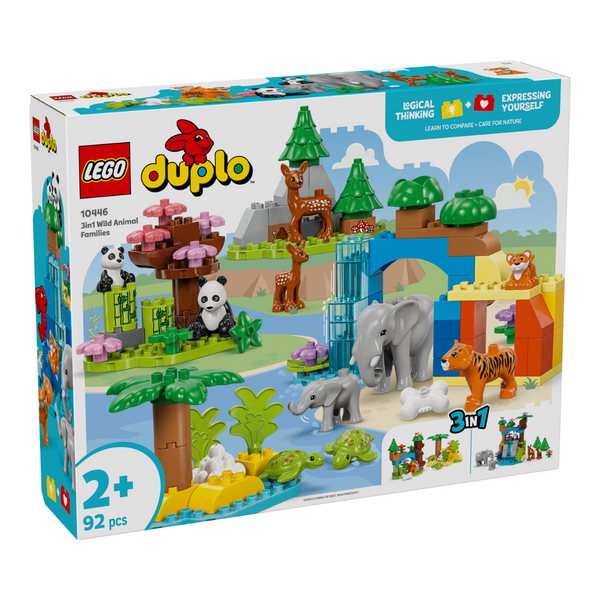 LEGO® DUPLO® 3in1 Wild Animal Families 10446