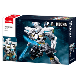 Sluban P.R. Mecha Blue