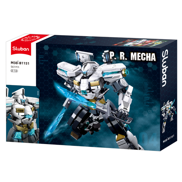 Sluban P.R. Mecha Blue