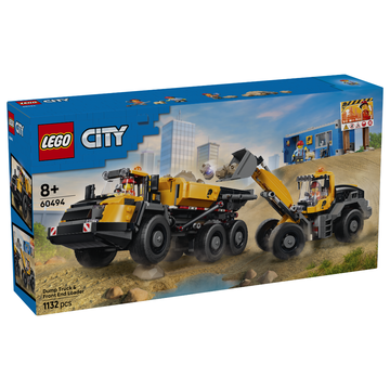 LEGO® Dump Truck & Front End Loader 60494