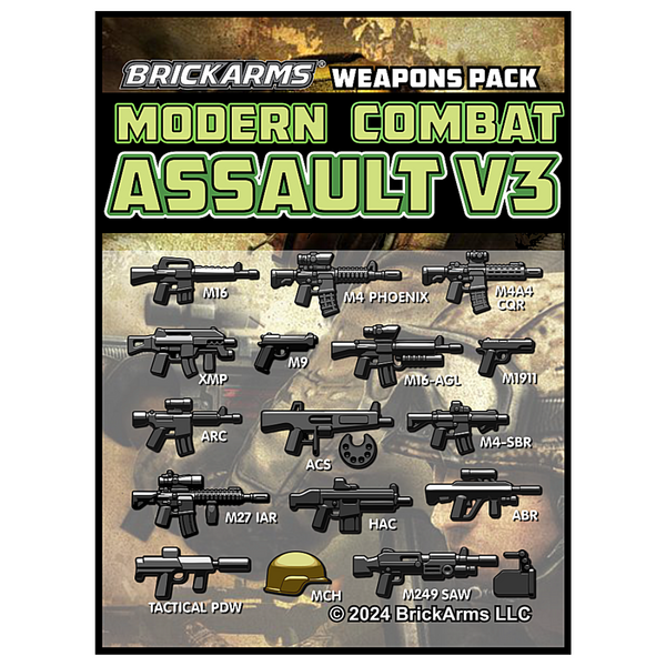 BA Modern Combat Weapons Pack - Assault V3