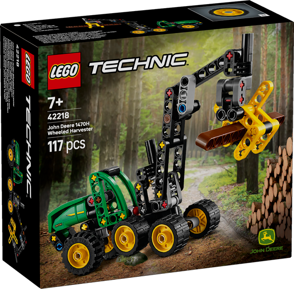 LEGO® John Deere 1470H Wheeled Harvester 42218