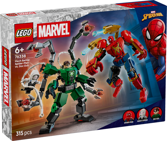 LEGO® Mech Battle: Spider-Man vs. Doc Ock 76338