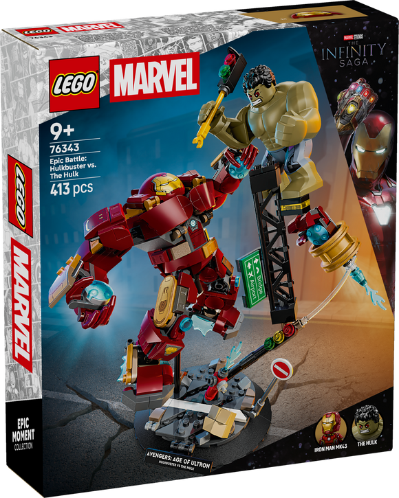 LEGO® Epic Battle: Hulkbuster vs. The Hulk 76343