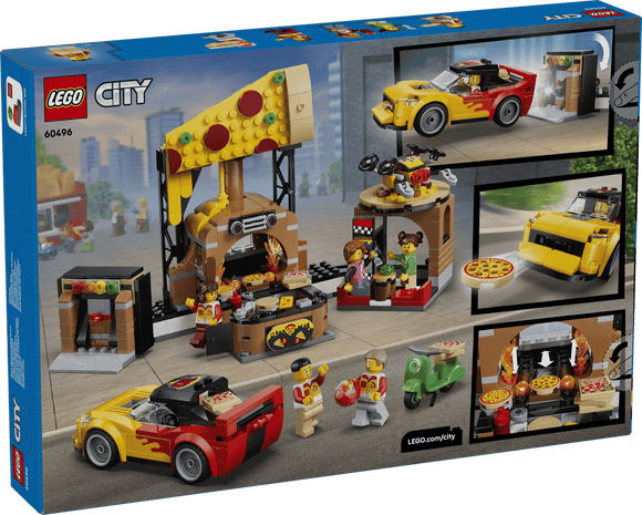 LEGO® Pizza Delivery Experience with Vehicles 60496
