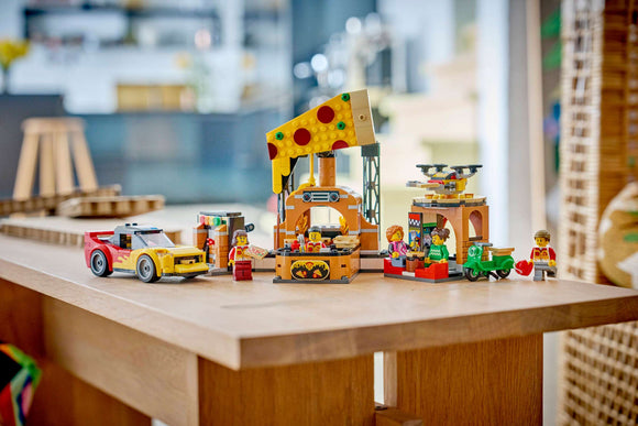 LEGO® Pizza Delivery Experience with Vehicles 60496