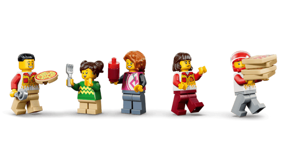 LEGO® Pizza Delivery Experience with Vehicles 60496