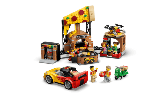 LEGO® Pizza Delivery Experience with Vehicles 60496