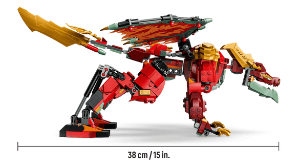 LEGO® Wyldfyre's Transforming Dragon Mech 71868