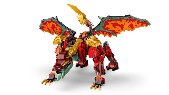 LEGO® Wyldfyre's Transforming Dragon Mech 71868