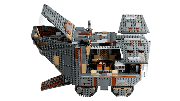 LEGO® Offworld Sandcrawler™ and Mudhorn 75453