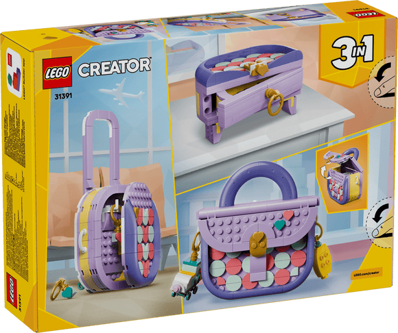 LEGO® Art Fashion Bag with Storage 31391