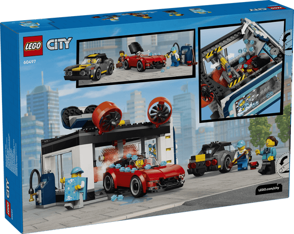 LEGO® Drive-Through Car Wash 60497