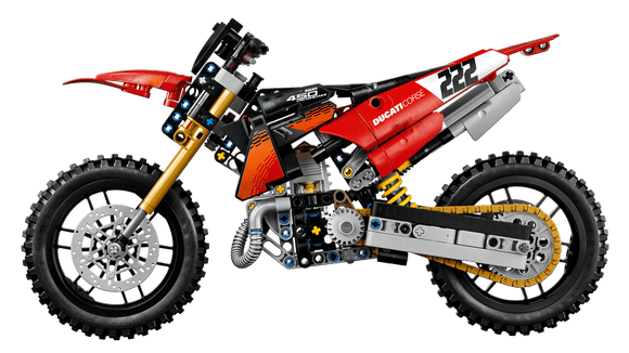 LEGO® Ducati Desmo450 MX Factory Motorcycle 42238