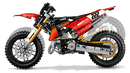 LEGO® Ducati Desmo450 MX Factory Motorcycle 42238-4