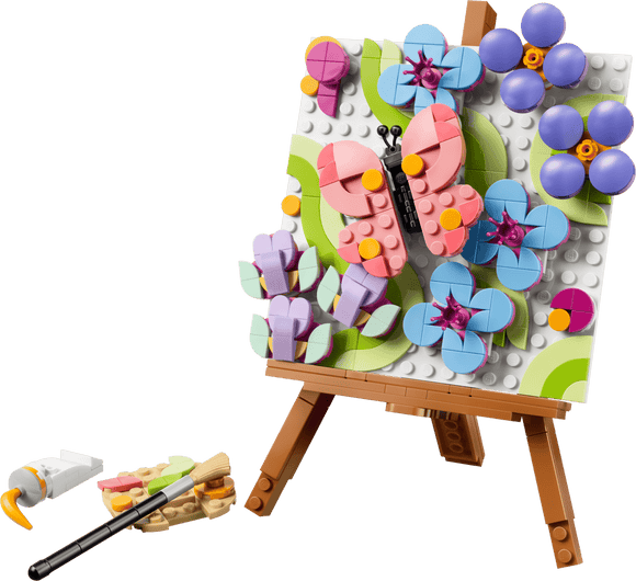 LEGO® Floral Art Decor Painting 31390