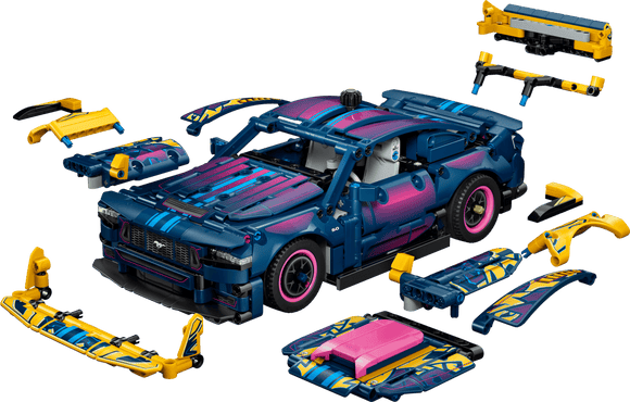 LEGO® Custom Garage Ford Mustang GT Car 42236