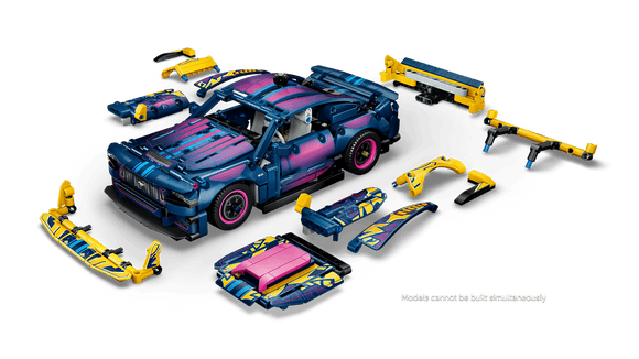 LEGO® Custom Garage Ford Mustang GT Car 42236