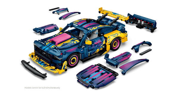 LEGO® Custom Garage Ford Mustang GT Car 42236