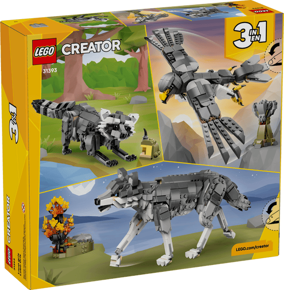 LEGO® Forest Animals: Gray Wolf 31393
