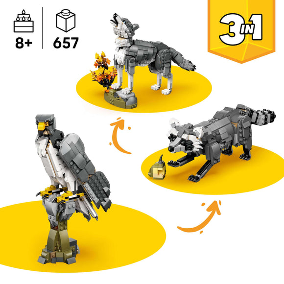 LEGO® Forest Animals: Gray Wolf 31393
