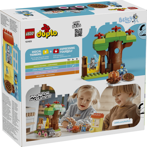 LEGO® DUPLO® Pizza Girls with Muffin and Bluey 10469