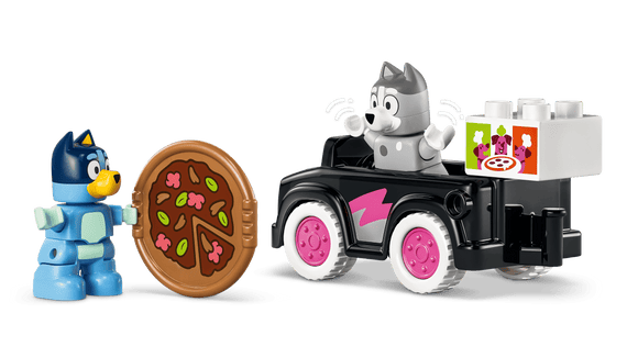 LEGO® DUPLO® Pizza Girls with Muffin and Bluey 10469