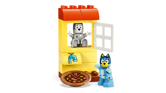 LEGO® DUPLO® Pizza Girls with Muffin and Bluey 10469