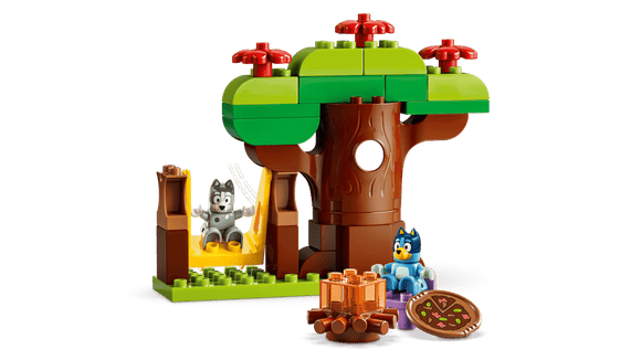 LEGO® DUPLO® Pizza Girls with Muffin and Bluey 10469
