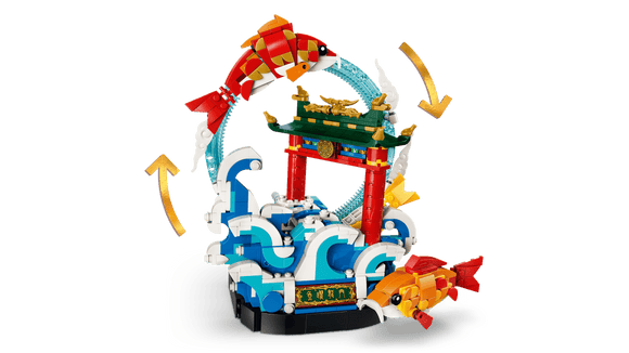 LEGO® Prosperity Carp Leaping 80120