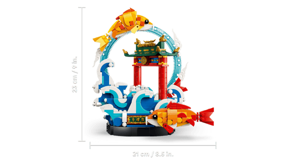 LEGO® Prosperity Carp Leaping 80120