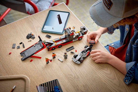 LEGO® F1® Display Truck with Audi F1® Race Car 60493
