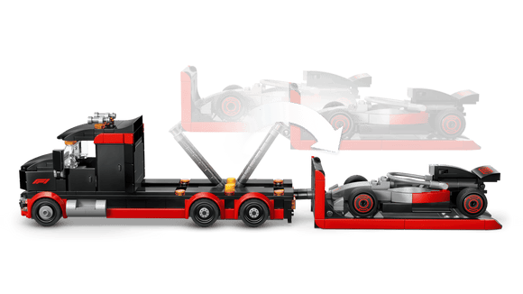 LEGO® F1® Display Truck with Audi F1® Race Car 60493