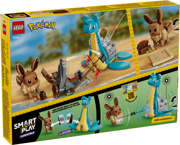 LEGO® SMART Play™: Eevee and Lapras's Treasure Hunt 72162