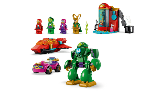 LEGO® Loki vs. Team Iron Man 11211